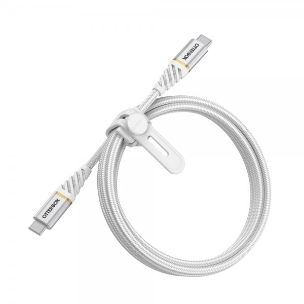 Otterbox Fast Charge Premium USB-C–USB-C -kaapeli 1 m, Cloudy Sky