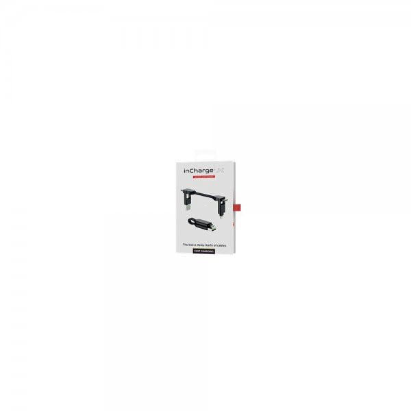 Rolling Square InCharge X -avainperäkaapeli 100 W 6in1 Lava Black