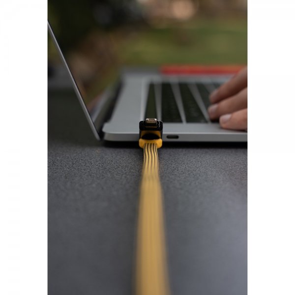 Rolling Square inCharge XL 100W 3m 6-in-1 -kaapeli, Summit Yellow