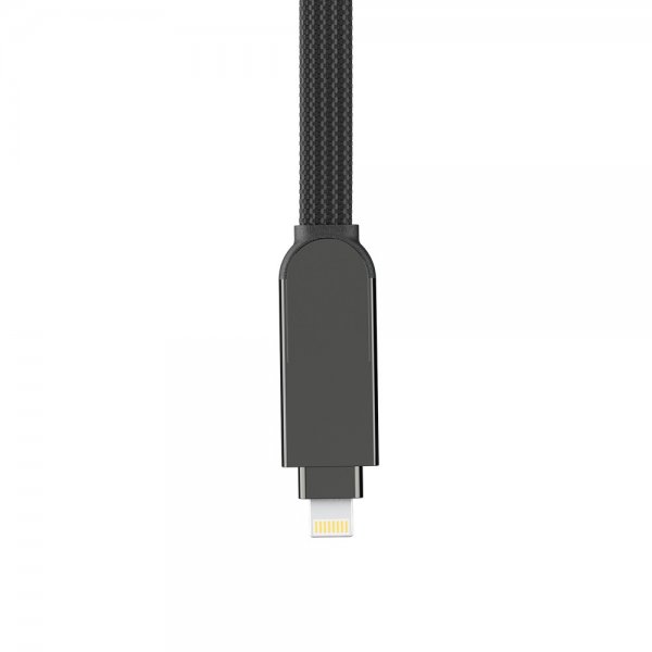 Rolling Square inCharge XL 100W 3m 6in1 -kaapeli, Urban Black