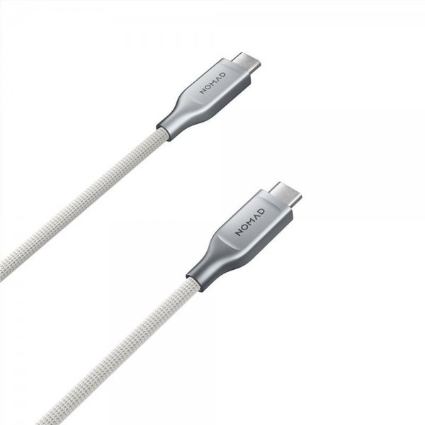 Nomad Kevlar USB-C -kaapeli 1,5 m, valkoinen