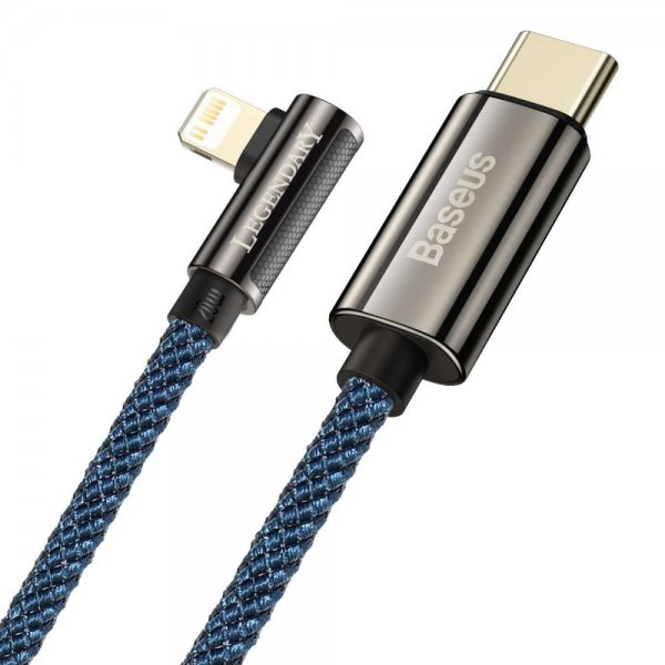 Baseus Legend Series USB-C–Lightning-kaapeli 2 m Sininen