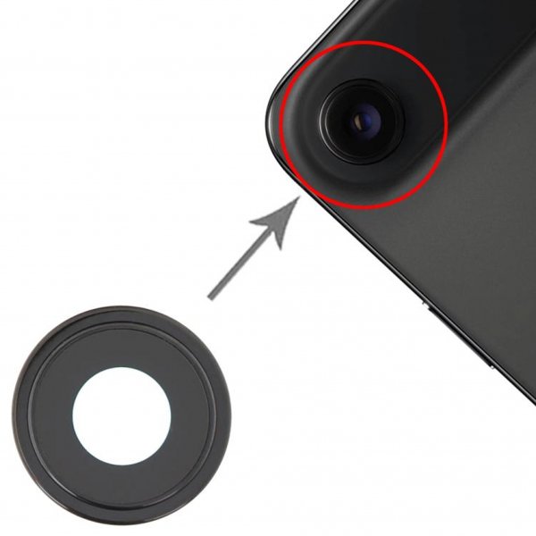 Kameran linssinsuojukset iPhone Air -puhelimelle - Musta