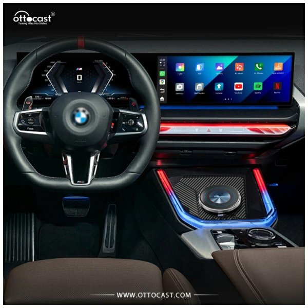 Ottocast Aibox i3 Apple CarPlay/Android Auto AI Box BMW-autoihin
