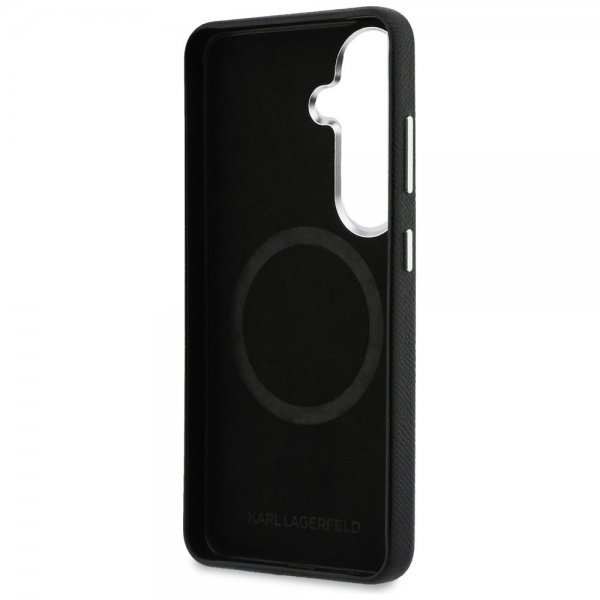 Karl Lagerfeld Samsung Galaxy S26 Suojakuori Saffiano MagSafe Musta