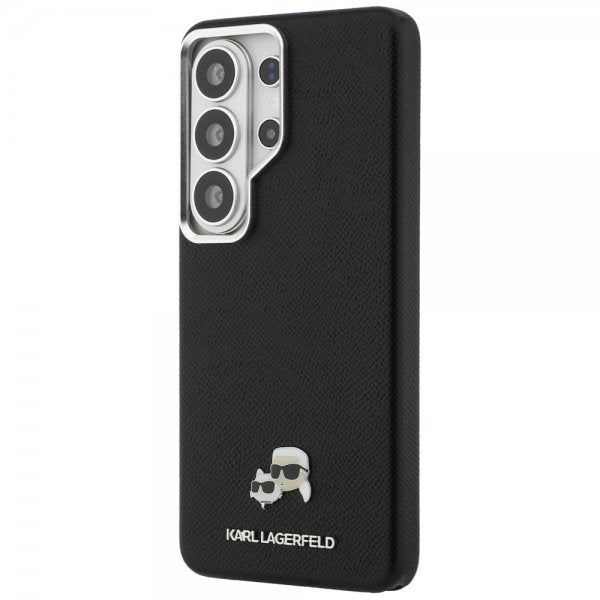 Karl Lagerfeld Samsung Galaxy S26 Ultra Saffiano MagSafe -kuori, musta