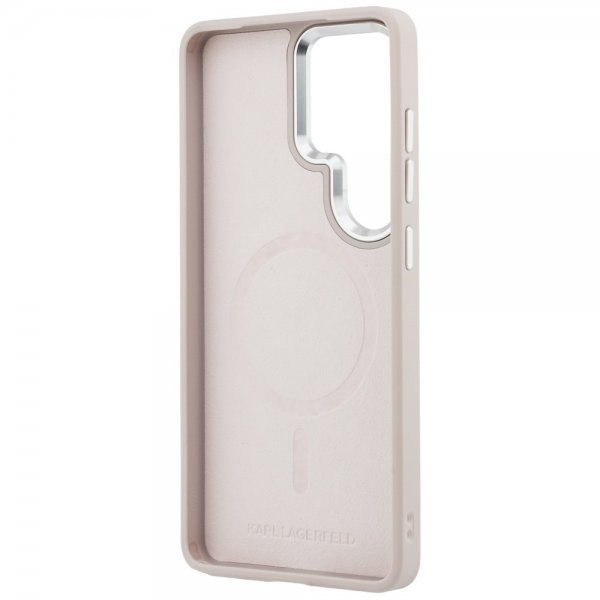 Karl Lagerfeld Samsung Galaxy S26 Ultra Kuoret Kohokuvioitu MagSafe RSG Pinkki