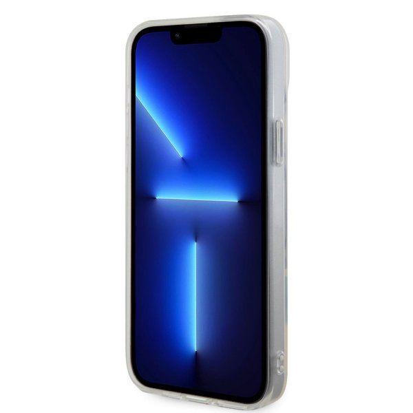 Karl Lagerfeld iPhone 15 -kuori Ikonik MagSafe Transparent