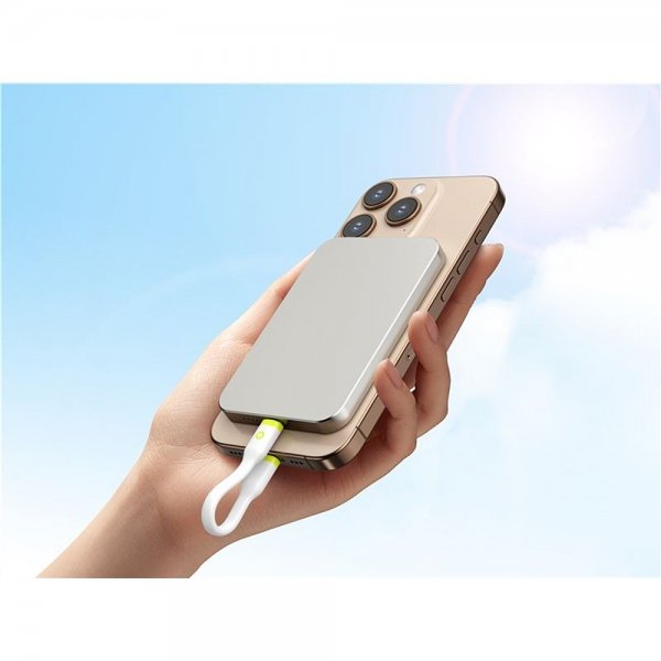 Mobile Origin Kompakt USB-C-kaapeli 10 cm Valkoinen