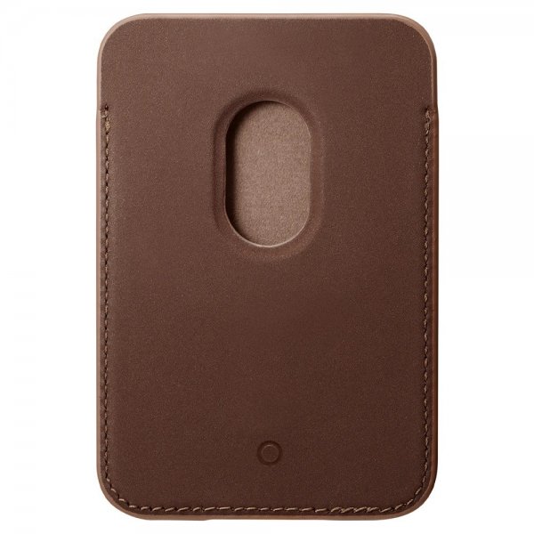 Spigen MagSafe korttikotelo Valentinus 3 Cards Holder MagFit Ruskea
