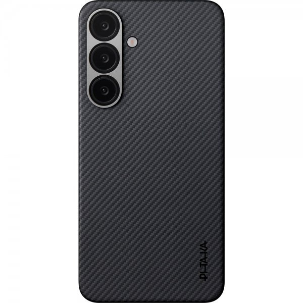 Pitaka Samsung Galaxy S25 Kuori Erittäin ohut kotelo MagSafe Musta/Harmaa Twill