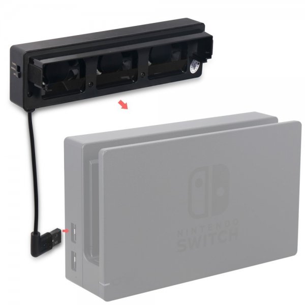 Dobe-jäähdytystuuletin Nintendo Switchille