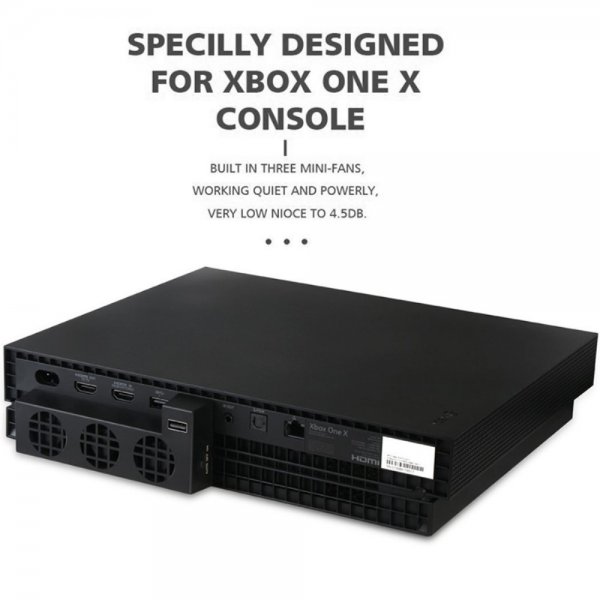Dobe Jäähdytystuuletin Xbox One X:lle