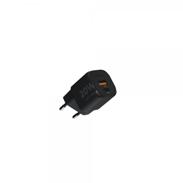 Xtorm Laturi 20W GaN2 Ultra USB-C PD/USB-A Musta