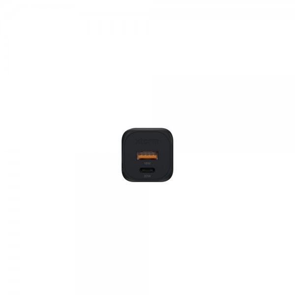 Xtorm Laturi 20W GaN2 Ultra USB-C PD/USB-A Musta