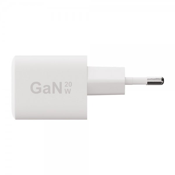 X2O-laturi 20W USB-C GaN Valkoinen