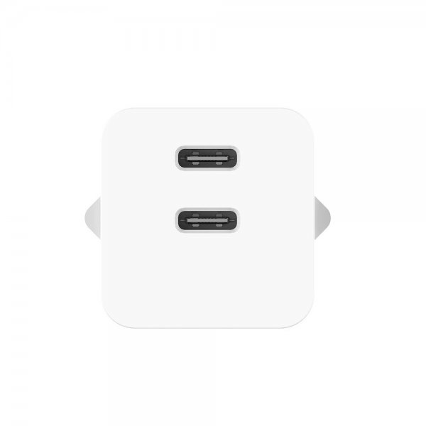Celly Laturi 2xUSB-C 20W Valkoinen