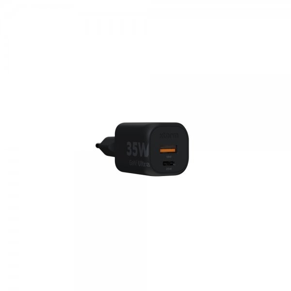 Xtorm Laturi 35W GaN2 Ultra USB-C PD/USB-A Musta