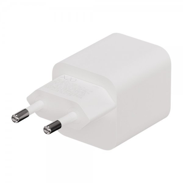 X2O-laturi 65W kolmois-USB-C/USB-A GaN valkoinen