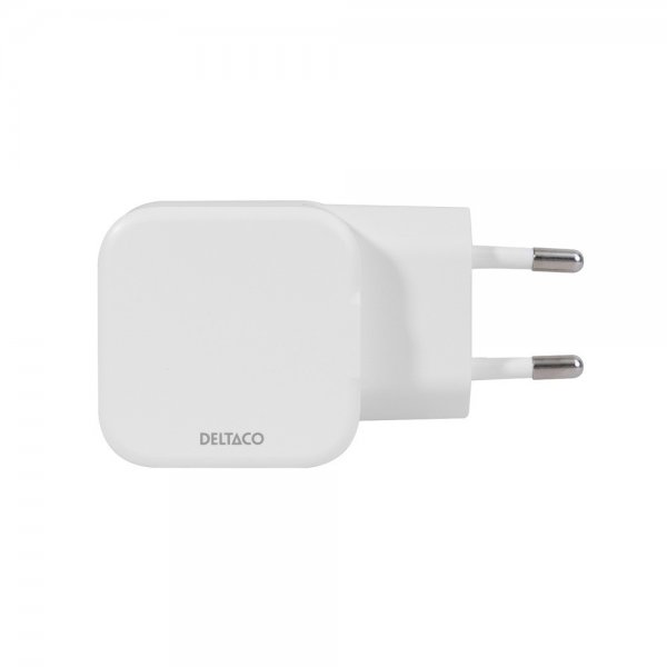 Deltaco Dual USB-seinälaturi