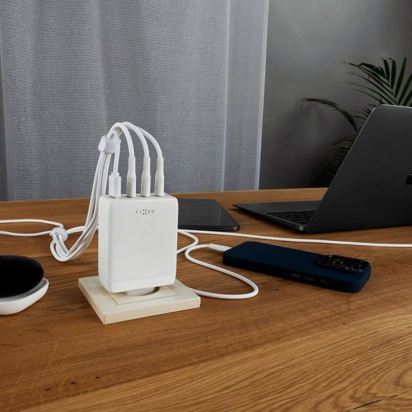 Fixed Laturi GaN100 3xUSB-C & 1xUSB-A