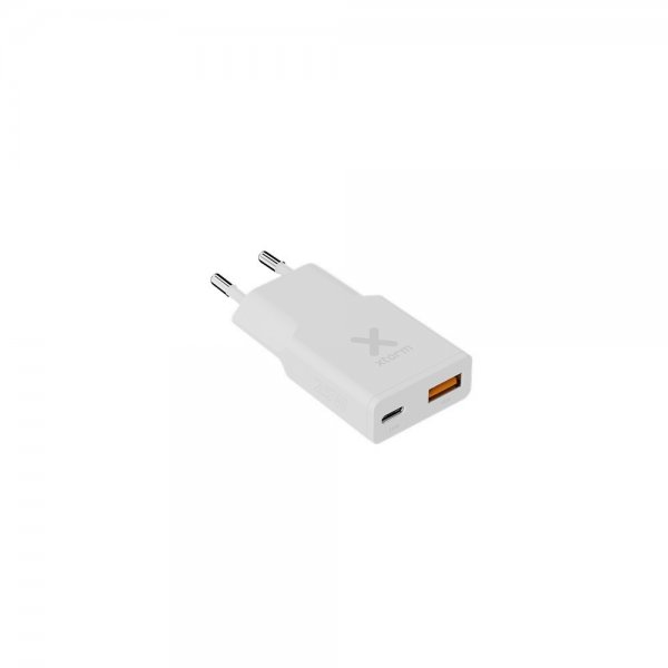 Xtorm Laturi Go2 SlimLine 25W USB-C/USB-A Valkoinen