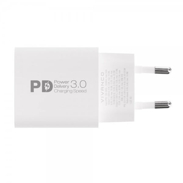 Vivanco Laturi kaapelilla 30W Dual Super Fast PD -laturisetti