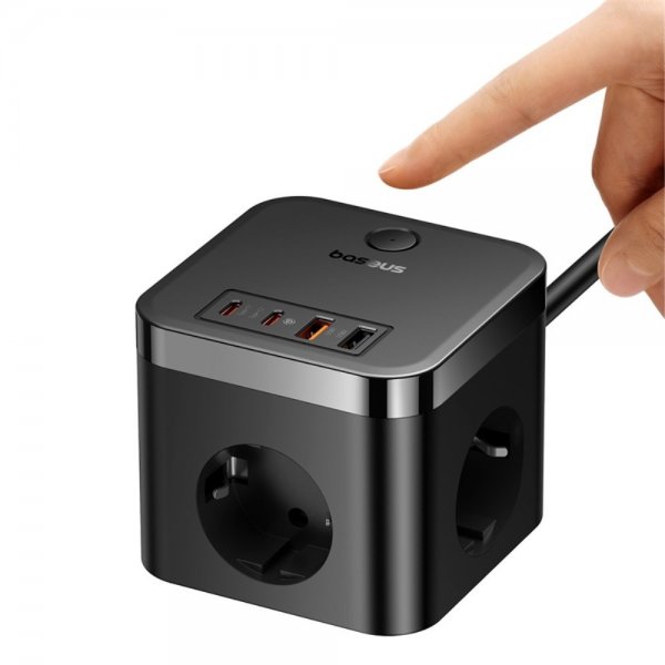 Baseus Laturi PowerCombo Cube PowerStrip 30W