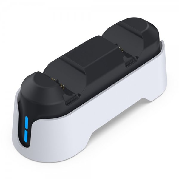 Dobe-latausasema kahdelle PS5 DualSense -ohjaimelle
