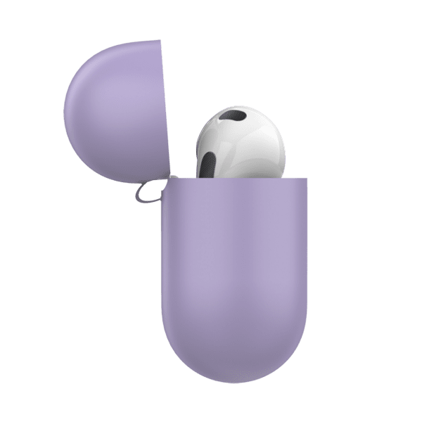 KeyBudz PodSkinz Elevate Series Airpod 3 -kuoret silikoni, laventeli