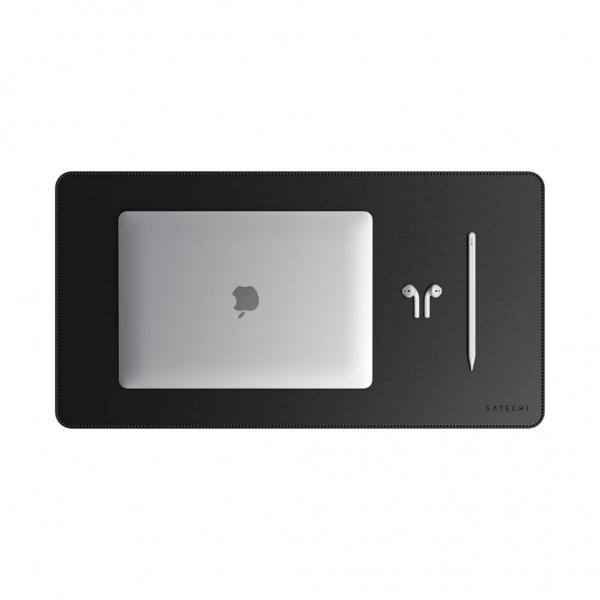 Satechi Eco-Leather Deskmate musta