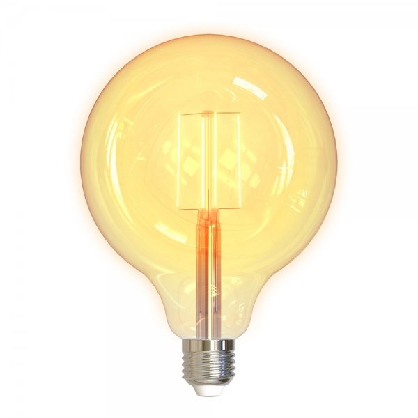 Deltaco Smart Home LED-lamppu Filament E27 WiFi G125 5.5W