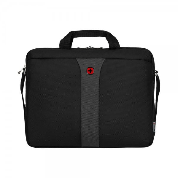 Wenger Legacy 17" Slim -tietokonelaukku, harmaa/musta