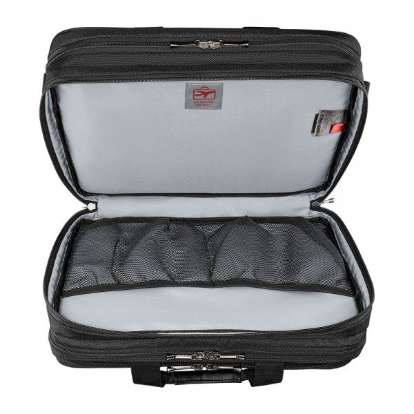 Wenger Legacy 17" Triple Gusset -tietokonelaukku, harmaa/musta