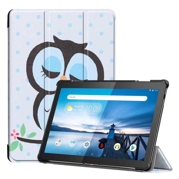 Lenovo Tab M10 TB-X605 TB-X505 Kotelo Pöllökuvio