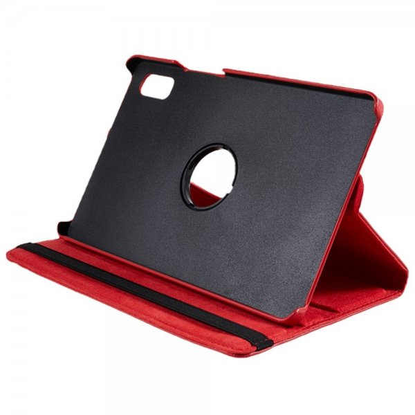 Lenovo Tab M9 TB310 Suojakotelo 360 Astetta Kääntyvä Punainen