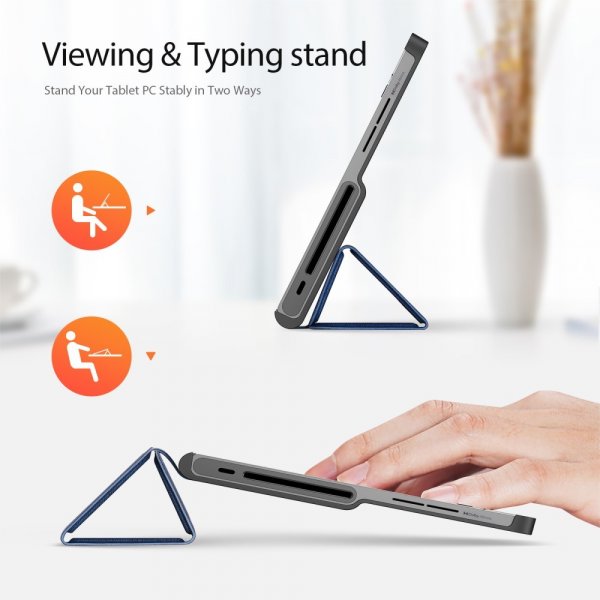 Dux Ducis Lenovo Tab Plus Kotelo DOMO Series Sininen