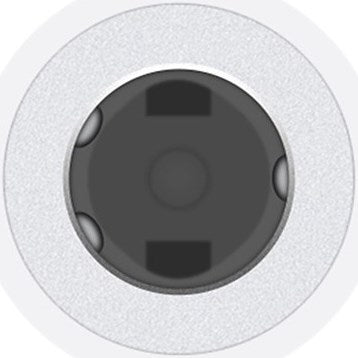 Apple Lightning–3,5 mm kuulokeliitinsovitin