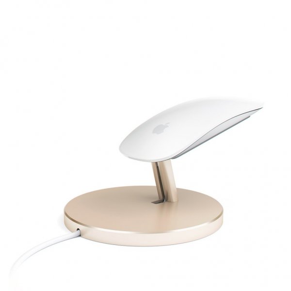 Satechi Aluminum Mobile Lightning -telakointiasema, kulta
