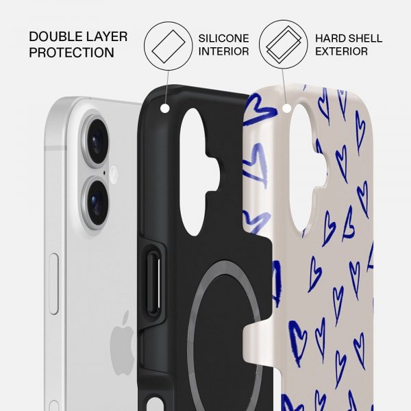Burga iPhone 17 -suojakuori Tough MagSafe Love Me Right