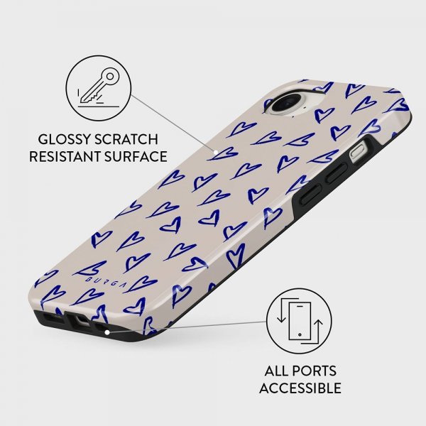 Burga iPhone 16e/iPhone 17e Tough MagSafe Love Me Right -kuori
