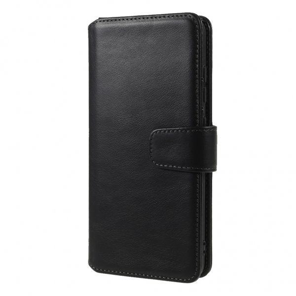 Nordic Covers Samsung Galaxy A52/A52s 5G Essential Leather -suojakotelo, Raven Black