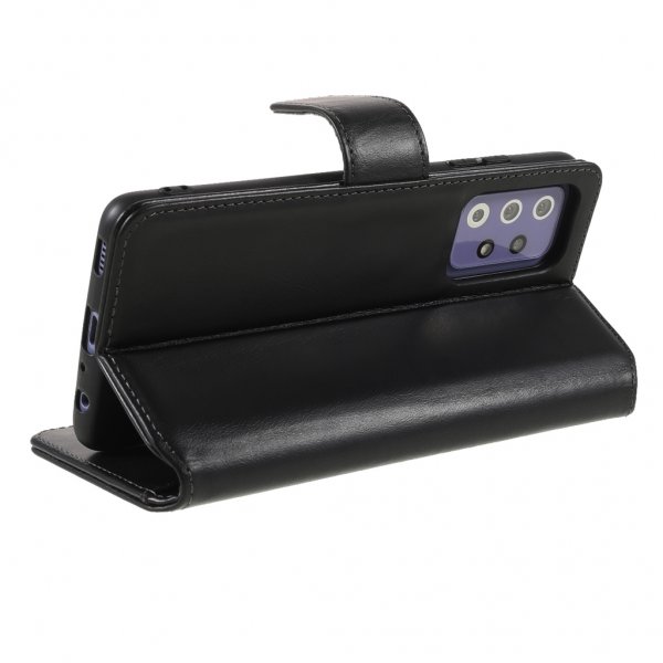 Nordic Covers Samsung Galaxy A52/A52s 5G Essential Leather -suojakotelo, Raven Black