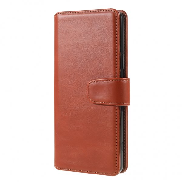 Nordic Covers Sony Xperia 1 III suojakotelo Essential Leather Maple Brown