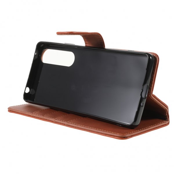 Nordic Covers Sony Xperia 1 III suojakotelo Essential Leather Maple Brown