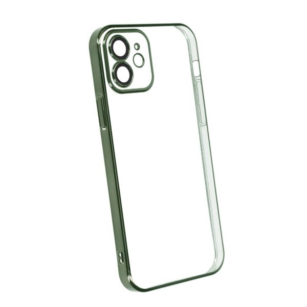 iPhone 12 Kuori Glitter Läpinäkyvä Iskunkestävä Vihreä