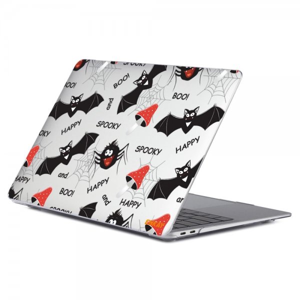 Enkay MacBook Air 13 (A1932. A2179)/MacBook Air 13 M1 (A2337) Kuori Kuviolla Lepakot