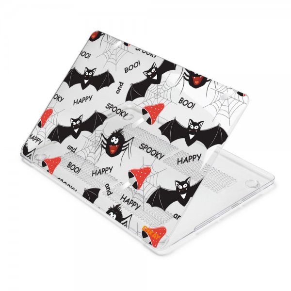 Enkay MacBook Air 13 (A1932. A2179)/MacBook Air 13 M1 (A2337) Kuori Kuviolla Lepakot