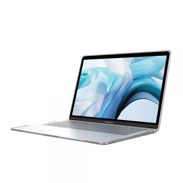Tech21 MacBook Air 13 M1 (A2337)/M2 (A2681) Suojakuori Evo Clear Läpinäkyvä