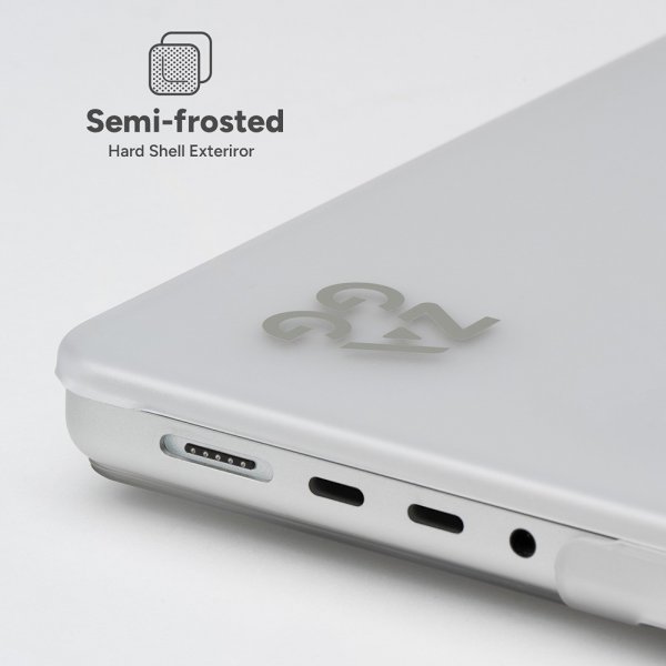 ZAGG MacBook Air 13 M2 (A2681)/M3 (A3113) Kuori Hardshell Läpinäkyvä
